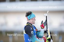 07.12.2018, Pokljuka, Slovenia (SLO): Fabien Claude (FRA) - IBU world cup biathlon, sprint men, Pokljuka (SLO). www.nordicfocus.com. © Manzoni/NordicFocus. Every downloaded picture is fee-liable.