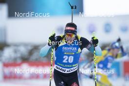 07.12.2018, Pokljuka, Slovenia (SLO): Quentin Fillon Maillet (FRA) - IBU world cup biathlon, sprint men, Pokljuka (SLO). www.nordicfocus.com. © Manzoni/NordicFocus. Every downloaded picture is fee-liable.