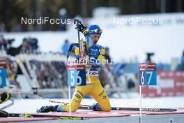 07.12.2018, Pokljuka, Slovenia (SLO): Jesper Nelin (SWE) - IBU world cup biathlon, sprint men, Pokljuka (SLO). www.nordicfocus.com. © Manzoni/NordicFocus. Every downloaded picture is fee-liable.