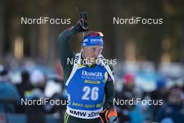 07.12.2018, Pokljuka, Slovenia (SLO): Erik Lesser (GER) - IBU world cup biathlon, sprint men, Pokljuka (SLO). www.nordicfocus.com. © Manzoni/NordicFocus. Every downloaded picture is fee-liable.