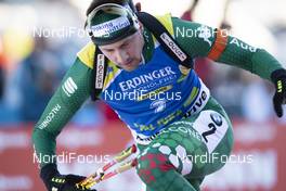 07.12.2018, Pokljuka, Slovenia (SLO): Dominik Windisch (ITA) - IBU world cup biathlon, sprint men, Pokljuka (SLO). www.nordicfocus.com. © Manzoni/NordicFocus. Every downloaded picture is fee-liable.