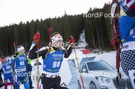 07.12.2018, Pokljuka, Slovenia (SLO): Florent Claude (BEL) - IBU world cup biathlon, sprint men, Pokljuka (SLO). www.nordicfocus.com. © Manzoni/NordicFocus. Every downloaded picture is fee-liable.