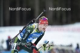 07.12.2018, Pokljuka, Slovenia (SLO): Benedikt Doll (GER) - IBU world cup biathlon, sprint men, Pokljuka (SLO). www.nordicfocus.com. © Manzoni/NordicFocus. Every downloaded picture is fee-liable.