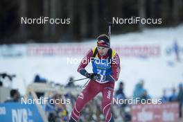 07.12.2018, Pokljuka, Slovenia (SLO): Andrejs Rastorgujevs (LAT) - IBU world cup biathlon, sprint men, Pokljuka (SLO). www.nordicfocus.com. © Manzoni/NordicFocus. Every downloaded picture is fee-liable.