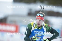 07.12.2018, Pokljuka, Slovenia (SLO): Johannes Kuehn (GER) - IBU world cup biathlon, sprint men, Pokljuka (SLO). www.nordicfocus.com. © Manzoni/NordicFocus. Every downloaded picture is fee-liable.