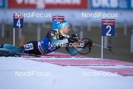 07.12.2018, Pokljuka, Slovenia (SLO): Simon Desthieux (FRA) - IBU world cup biathlon, sprint men, Pokljuka (SLO). www.nordicfocus.com. © Manzoni/NordicFocus. Every downloaded picture is fee-liable.