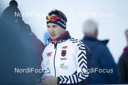 07.12.2018, Pokljuka, Slovenia (SLO): Andrejs Rastorgujevs (LAT) - IBU world cup biathlon, sprint men, Pokljuka (SLO). www.nordicfocus.com. © Manzoni/NordicFocus. Every downloaded picture is fee-liable.