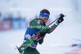 07.12.2018, Pokljuka, Slovenia (SLO): Lukas Hofer (ITA) - IBU world cup biathlon, sprint men, Pokljuka (SLO). www.nordicfocus.com. © Manzoni/NordicFocus. Every downloaded picture is fee-liable.