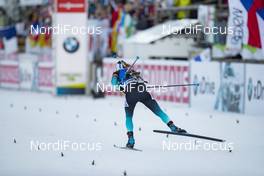 07.12.2018, Pokljuka, Slovenia (SLO): Antonin Guigonnat (FRA) - IBU world cup biathlon, sprint men, Pokljuka (SLO). www.nordicfocus.com. © Manzoni/NordicFocus. Every downloaded picture is fee-liable.