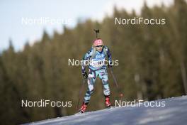 08.12.2018, Pokljuka, Slovenia (SLO): Anna Frolina (KOR) - IBU world cup biathlon, sprint women, Pokljuka (SLO). www.nordicfocus.com. © Manzoni/NordicFocus. Every downloaded picture is fee-liable.