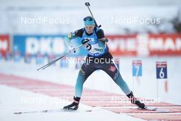 08.12.2018, Pokljuka, Slovenia (SLO): Anais Bescond (FRA) - IBU world cup biathlon, sprint women, Pokljuka (SLO). www.nordicfocus.com. © Manzoni/NordicFocus. Every downloaded picture is fee-liable.