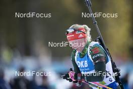 08.12.2018, Pokljuka, Slovenia (SLO): Franziska Hildebrand (GER) - IBU world cup biathlon, sprint women, Pokljuka (SLO). www.nordicfocus.com. © Manzoni/NordicFocus. Every downloaded picture is fee-liable.