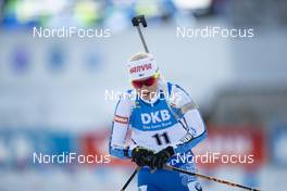 08.12.2018, Pokljuka, Slovenia (SLO): Mari Eder (FIN) - IBU world cup biathlon, sprint women, Pokljuka (SLO). www.nordicfocus.com. © Manzoni/NordicFocus. Every downloaded picture is fee-liable.