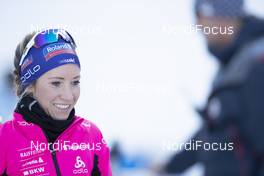 08.12.2018, Pokljuka, Slovenia (SLO): Elisa Gasparin (SUI) - IBU world cup biathlon, sprint women, Pokljuka (SLO). www.nordicfocus.com. © Manzoni/NordicFocus. Every downloaded picture is fee-liable.