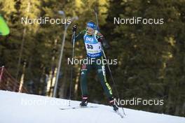 08.12.2018, Pokljuka, Slovenia (SLO): Vanessa Hinz (GER) - IBU world cup biathlon, sprint women, Pokljuka (SLO). www.nordicfocus.com. © Manzoni/NordicFocus. Every downloaded picture is fee-liable.