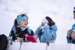 08.12.2018, Pokljuka, Slovenia (SLO): Celia Aymonier (FRA) - IBU world cup biathlon, sprint women, Pokljuka (SLO). www.nordicfocus.com. © Manzoni/NordicFocus. Every downloaded picture is fee-liable.