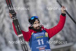 15.12.2018, Hochfilzen, Austria (AUT): Benjamin Weger (SUI) - IBU world cup biathlon, pursuit men, Hochfilzen (AUT). www.nordicfocus.com. © Manzoni/NordicFocus. Every downloaded picture is fee-liable.
