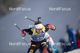 15.12.2018, Hochfilzen, Austria (AUT): Tarjei Boe (NOR) - IBU world cup biathlon, pursuit men, Hochfilzen (AUT). www.nordicfocus.com. © Manzoni/NordicFocus. Every downloaded picture is fee-liable.