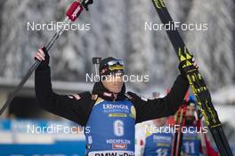 15.12.2018, Hochfilzen, Austria (AUT): Julian Eberhard (AUT) - IBU world cup biathlon, pursuit men, Hochfilzen (AUT). www.nordicfocus.com. © Manzoni/NordicFocus. Every downloaded picture is fee-liable.