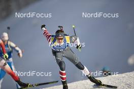 15.12.2018, Hochfilzen, Austria (AUT): Sean Doherty (USA) - IBU world cup biathlon, pursuit men, Hochfilzen (AUT). www.nordicfocus.com. © Manzoni/NordicFocus. Every downloaded picture is fee-liable.