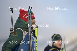 15.12.2018, Hochfilzen, Austria (AUT): Arnd Peiffer (GER) - IBU world cup biathlon, pursuit men, Hochfilzen (AUT). www.nordicfocus.com. © Manzoni/NordicFocus. Every downloaded picture is fee-liable.