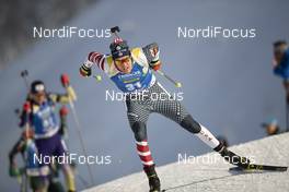 15.12.2018, Hochfilzen, Austria (AUT): Leif Nordgren (USA) - IBU world cup biathlon, pursuit men, Hochfilzen (AUT). www.nordicfocus.com. © Manzoni/NordicFocus. Every downloaded picture is fee-liable.