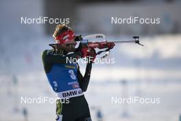 15.12.2018, Hochfilzen, Austria (AUT): Benedikt Doll (GER) - IBU world cup biathlon, pursuit men, Hochfilzen (AUT). www.nordicfocus.com. © Manzoni/NordicFocus. Every downloaded picture is fee-liable.