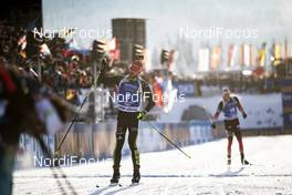 15.12.2018, Hochfilzen, Austria (AUT): Arnd Peiffer (GER) - IBU world cup biathlon, pursuit men, Hochfilzen (AUT). www.nordicfocus.com. © Manzoni/NordicFocus. Every downloaded picture is fee-liable.