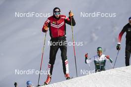 15.12.2018, Hochfilzen, Austria (AUT): Dominik Landertinger (AUT) - IBU world cup biathlon, pursuit men, Hochfilzen (AUT). www.nordicfocus.com. © Manzoni/NordicFocus. Every downloaded picture is fee-liable.