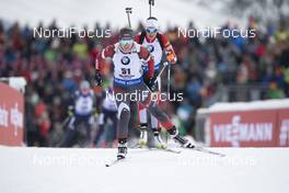 15.12.2018, Hochfilzen, Austria (AUT): Baiba Bendika (LAT) - IBU world cup biathlon, pursuit women, Hochfilzen (AUT). www.nordicfocus.com. © Manzoni/NordicFocus. Every downloaded picture is fee-liable.
