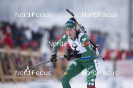 15.12.2018, Hochfilzen, Austria (AUT): Lisa Vittozzi (ITA) - IBU world cup biathlon, pursuit women, Hochfilzen (AUT). www.nordicfocus.com. © Manzoni/NordicFocus. Every downloaded picture is fee-liable.