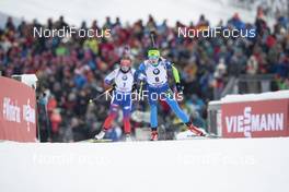 15.12.2018, Hochfilzen, Austria (AUT): Iryna Kryuko (BLR) - IBU world cup biathlon, pursuit women, Hochfilzen (AUT). www.nordicfocus.com. © Manzoni/NordicFocus. Every downloaded picture is fee-liable.