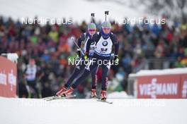 15.12.2018, Hochfilzen, Austria (AUT): Anastassiya Kondratyeva (KAZ) - IBU world cup biathlon, pursuit women, Hochfilzen (AUT). www.nordicfocus.com. © Manzoni/NordicFocus. Every downloaded picture is fee-liable.