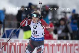 15.12.2018, Hochfilzen, Austria (AUT): Baiba Bendika (LAT) - IBU world cup biathlon, pursuit women, Hochfilzen (AUT). www.nordicfocus.com. © Manzoni/NordicFocus. Every downloaded picture is fee-liable.