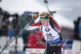 15.12.2018, Hochfilzen, Austria (AUT): Lisa Theresa Hauser (AUT) - IBU world cup biathlon, pursuit women, Hochfilzen (AUT). www.nordicfocus.com. © Manzoni/NordicFocus. Every downloaded picture is fee-liable.
