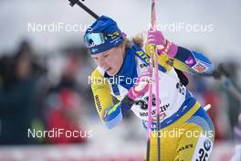 15.12.2018, Hochfilzen, Austria (AUT): Hanna Oeberg (SWE) - IBU world cup biathlon, pursuit women, Hochfilzen (AUT). www.nordicfocus.com. © Manzoni/NordicFocus. Every downloaded picture is fee-liable.