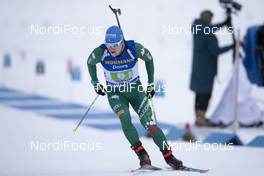 16.12.2018, Hochfilzen, Austria (AUT): Lukas Hofer (ITA) - IBU world cup biathlon, relay men, Hochfilzen (AUT). www.nordicfocus.com. © Manzoni/NordicFocus. Every downloaded picture is fee-liable.