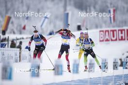 16.12.2018, Hochfilzen, Austria (AUT): Tarjei Boe (NOR), Dominik Landertinger (AUT), (l-r) - IBU world cup biathlon, relay men, Hochfilzen (AUT). www.nordicfocus.com. © Manzoni/NordicFocus. Every downloaded picture is fee-liable.