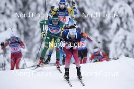 16.12.2018, Hochfilzen, Austria (AUT): Lars Helge Birkeland (NOR) - IBU world cup biathlon, relay men, Hochfilzen (AUT). www.nordicfocus.com. © Manzoni/NordicFocus. Every downloaded picture is fee-liable.