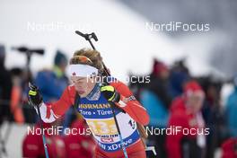 16.12.2018, Hochfilzen, Austria (AUT): Jules Burnotte (CAN) - IBU world cup biathlon, relay men, Hochfilzen (AUT). www.nordicfocus.com. © Manzoni/NordicFocus. Every downloaded picture is fee-liable.