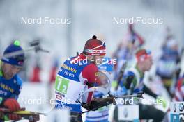 16.12.2018, Hochfilzen, Austria (AUT): Simon Eder (AUT) - IBU world cup biathlon, relay men, Hochfilzen (AUT). www.nordicfocus.com. © Manzoni/NordicFocus. Every downloaded picture is fee-liable.