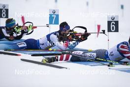 16.12.2018, Hochfilzen, Austria (AUT): Mario Dolder (SUI) - IBU world cup biathlon, relay men, Hochfilzen (AUT). www.nordicfocus.com. © Manzoni/NordicFocus. Every downloaded picture is fee-liable.