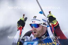 16.12.2018, Hochfilzen, Austria (AUT): Michal Slesingr (CZE) - IBU world cup biathlon, relay men, Hochfilzen (AUT). www.nordicfocus.com. © Manzoni/NordicFocus. Every downloaded picture is fee-liable.
