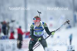 16.12.2018, Hochfilzen, Austria (AUT): Johannes Kuehn (GER) - IBU world cup biathlon, relay men, Hochfilzen (AUT). www.nordicfocus.com. © Manzoni/NordicFocus. Every downloaded picture is fee-liable.