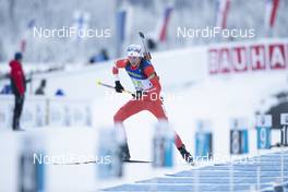 16.12.2018, Hochfilzen, Austria (AUT): Brendan Green (CAN) - IBU world cup biathlon, relay men, Hochfilzen (AUT). www.nordicfocus.com. © Manzoni/NordicFocus. Every downloaded picture is fee-liable.