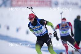 16.12.2018, Hochfilzen, Austria (AUT): Jakov Fak (SLO) - IBU world cup biathlon, relay men, Hochfilzen (AUT). www.nordicfocus.com. © Manzoni/NordicFocus. Every downloaded picture is fee-liable.
