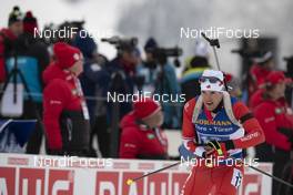 16.12.2018, Hochfilzen, Austria (AUT): Nathan Smith (CAN) - IBU world cup biathlon, relay men, Hochfilzen (AUT). www.nordicfocus.com. © Manzoni/NordicFocus. Every downloaded picture is fee-liable.