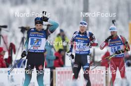 16.12.2018, Hochfilzen, Austria (AUT): Simon Desthieux (FRA) - IBU world cup biathlon, relay men, Hochfilzen (AUT). www.nordicfocus.com. © Manzoni/NordicFocus. Every downloaded picture is fee-liable.