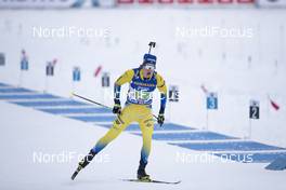 16.12.2018, Hochfilzen, Austria (AUT): Martin Ponsiluoma (SWE) - IBU world cup biathlon, relay men, Hochfilzen (AUT). www.nordicfocus.com. © Manzoni/NordicFocus. Every downloaded picture is fee-liable.