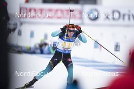 16.12.2018, Hochfilzen, Austria (AUT): Quentin Fillon Maillet (FRA) - IBU world cup biathlon, relay men, Hochfilzen (AUT). www.nordicfocus.com. © Manzoni/NordicFocus. Every downloaded picture is fee-liable.